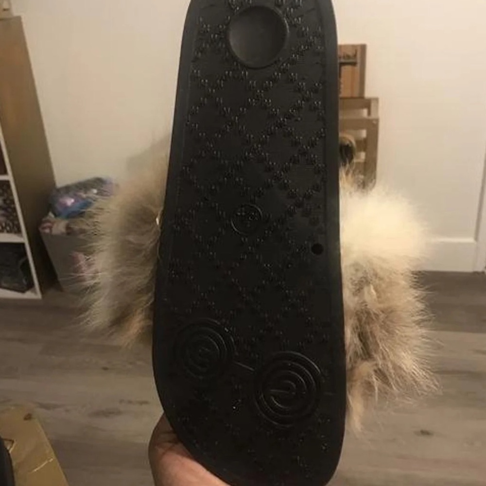 New Real Fur Slippers Slides Diff. Sizes - image 3